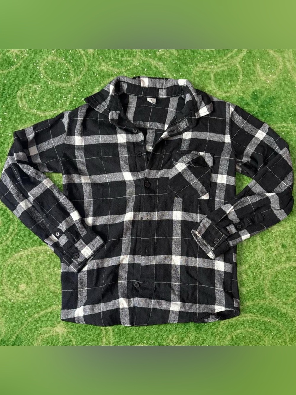 Black and White Flannel